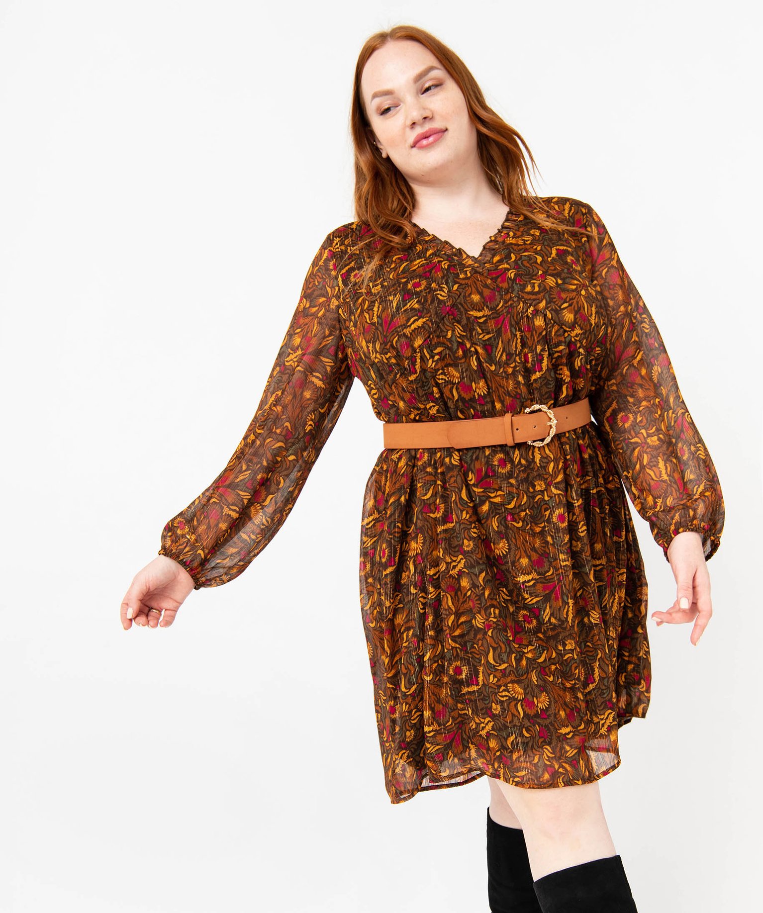 Robe en voile grande taille online