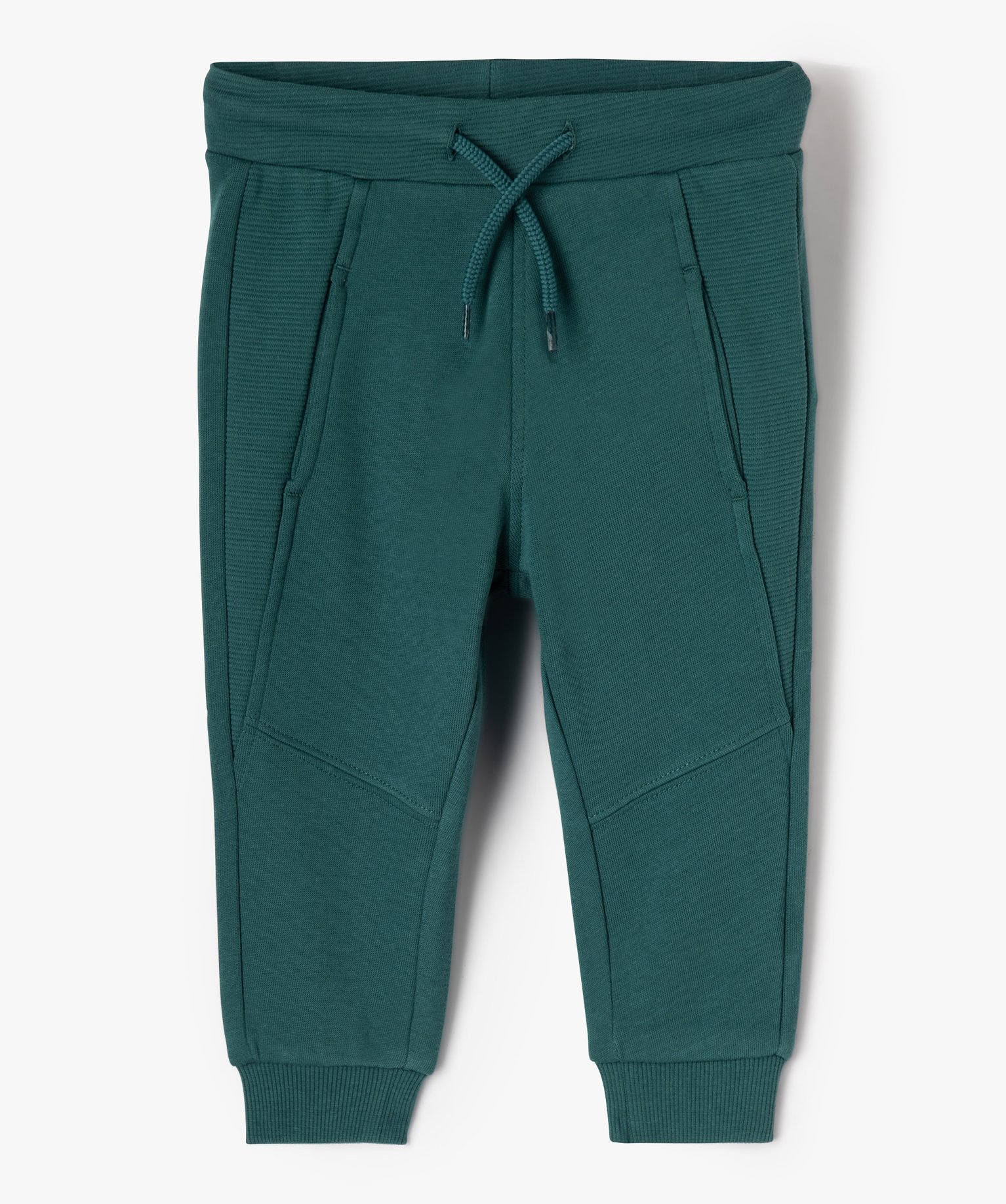 pantalon de jogging bebe garcon avec poches fantaisie vert