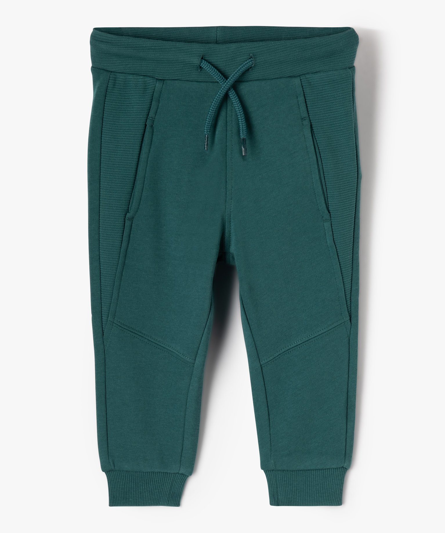 pantalon de jogging bebe garcon avec poches fantaisie vert joggings bebe