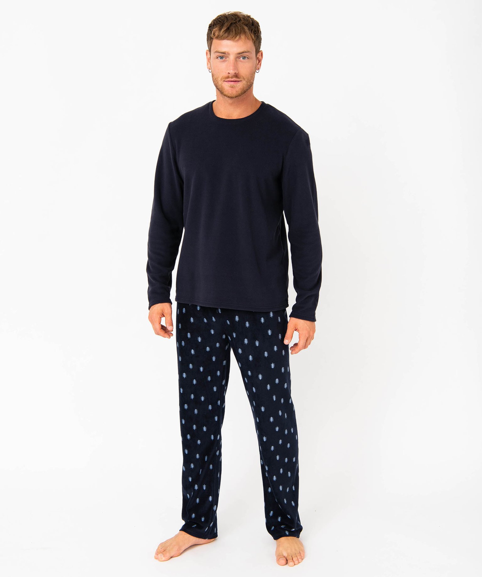 Pyjama polaire de grande taille pour homme - Pyjama D'Or