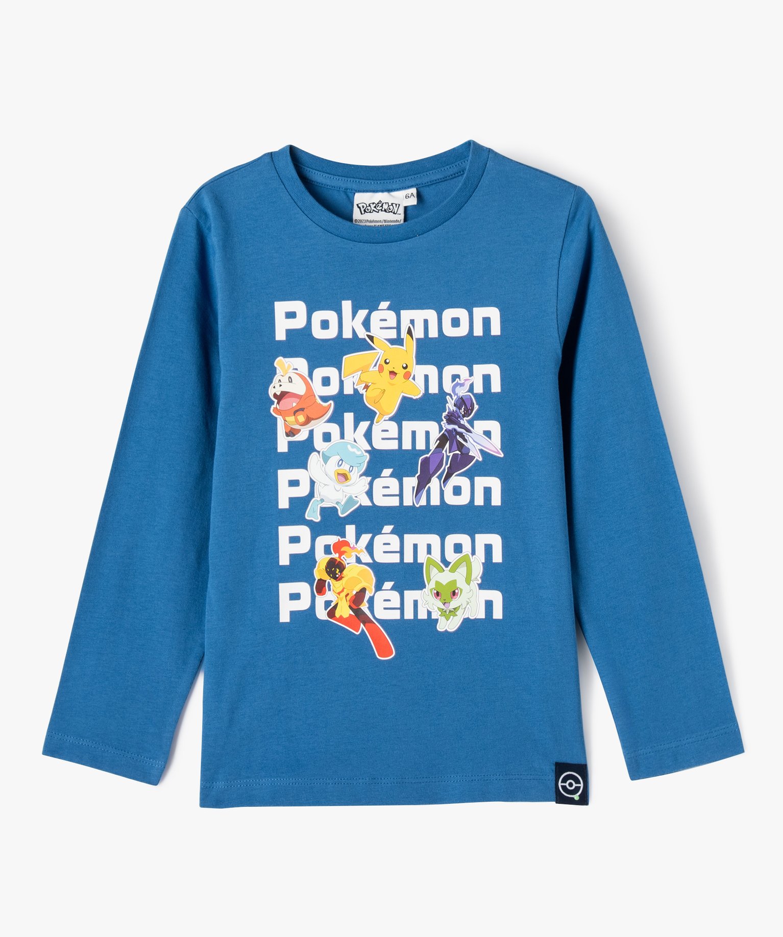T shirt pokemon garcon deals
