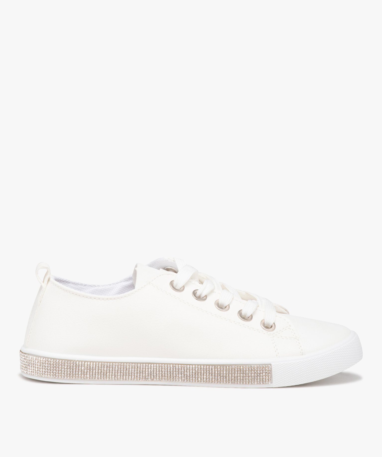 Basket femme avec strass deals