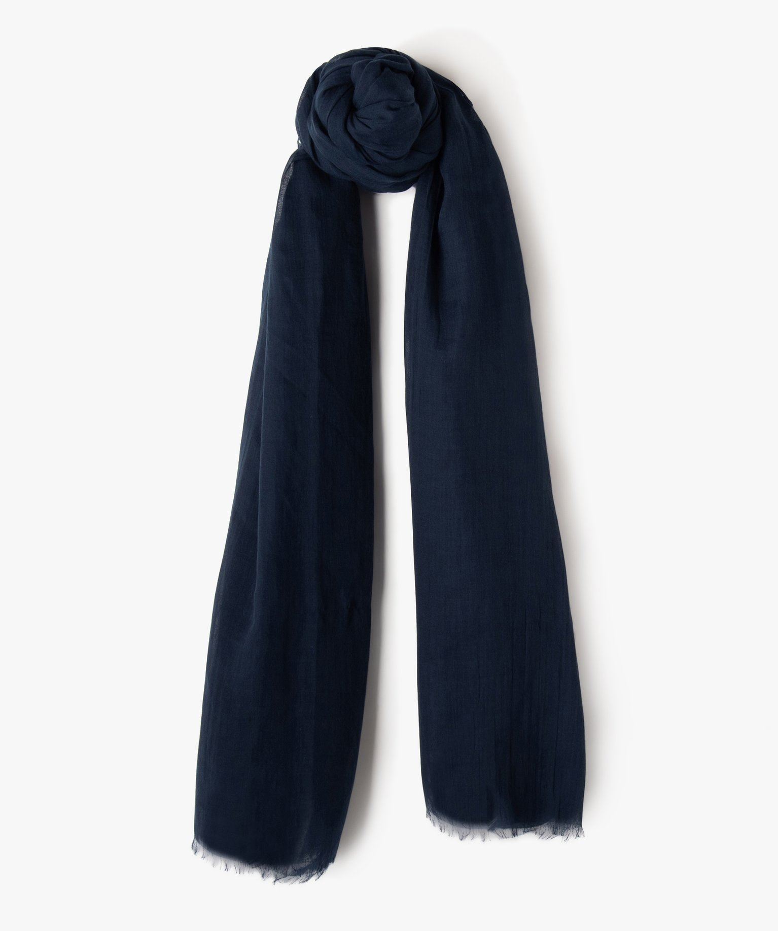 foulard extra fin en polyester recycle uni femme noir chine foulards