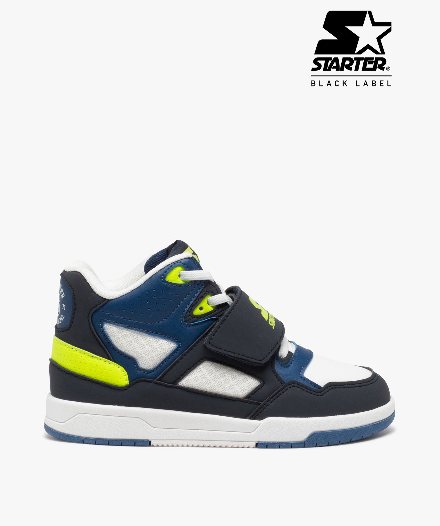 baskets garcon montantes a large scratch starter bleu chine baskets garcon GEMO
