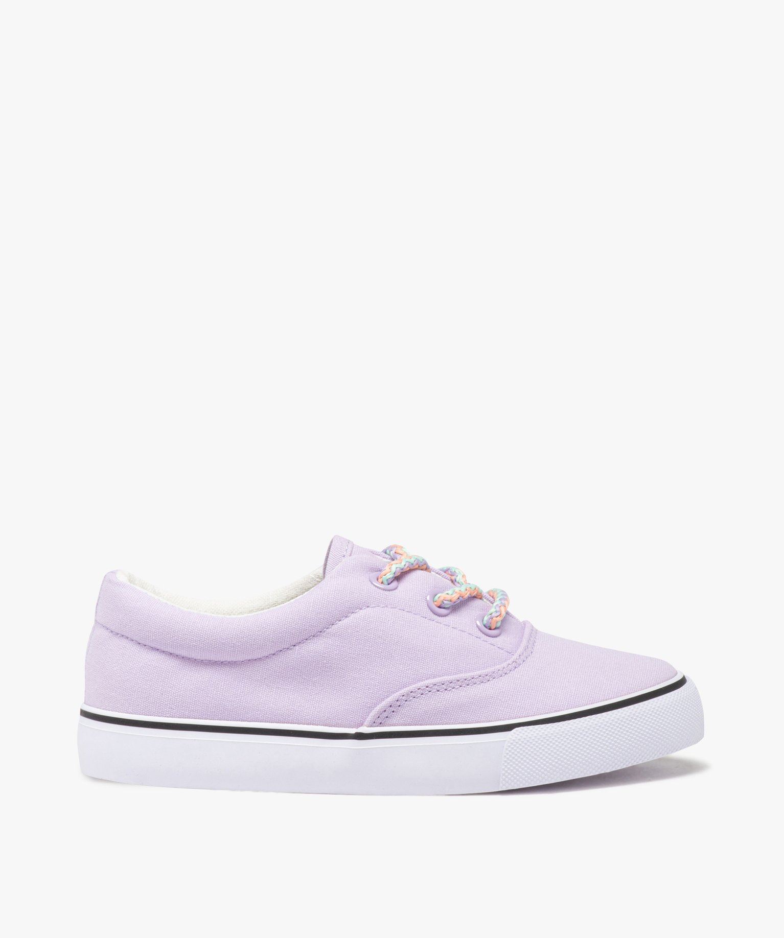 Gemo Baskets Tennis Toile Fille Tennis En Toile Avec Lacets