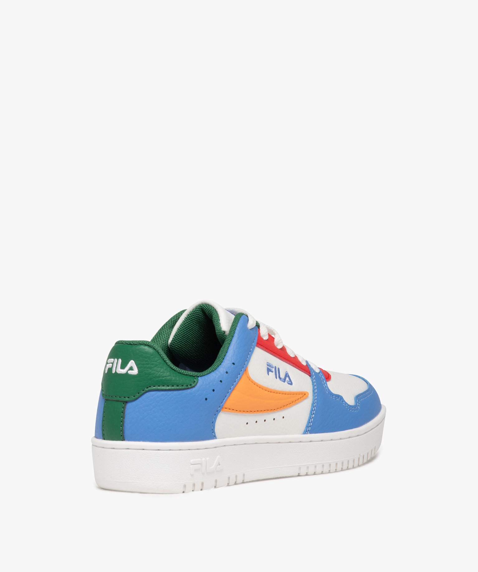 baskets garcon multicolores style retro fila blanc chine baskets garcon GEMO