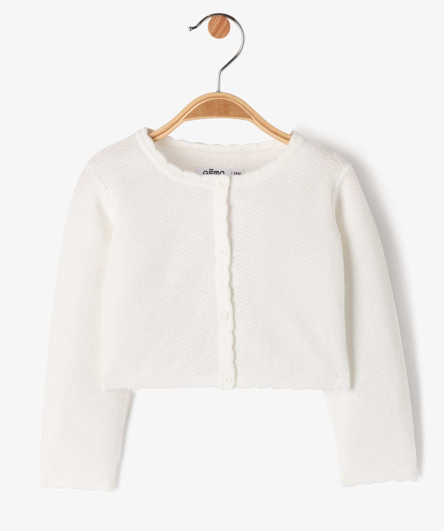 Gilet court fille best sale