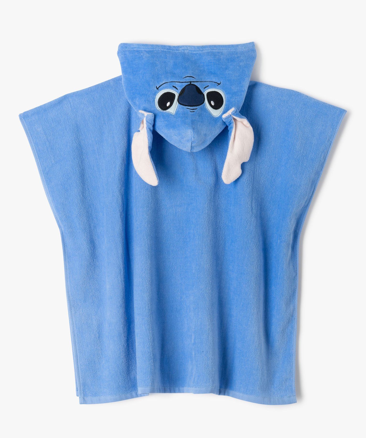 cape de bain poncho a capuche avec oreilles amovibles enfant