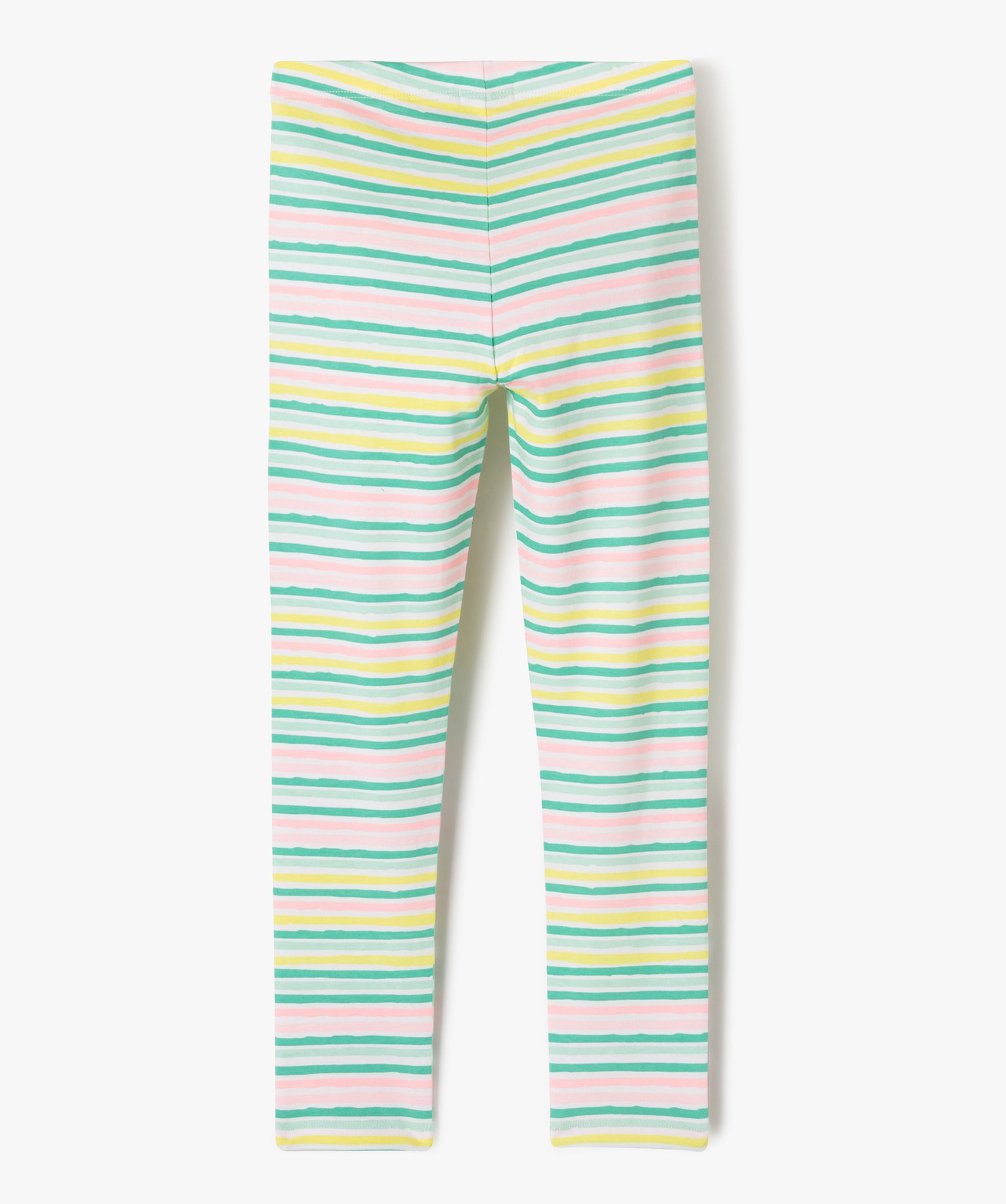 legging long imprime fille beige leggings fille GEMO