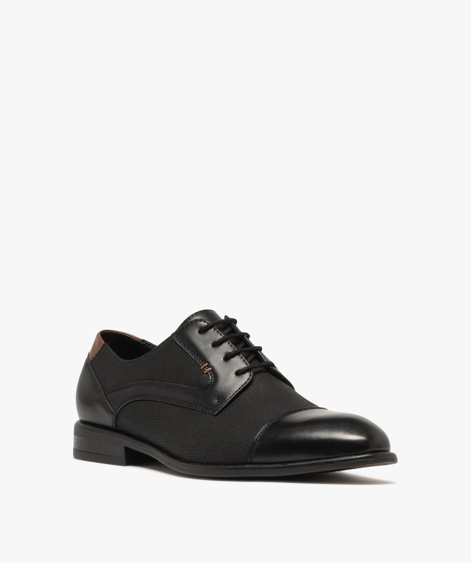 derbies homme dessus bi matiere mario baldano noir vif homme GEMO