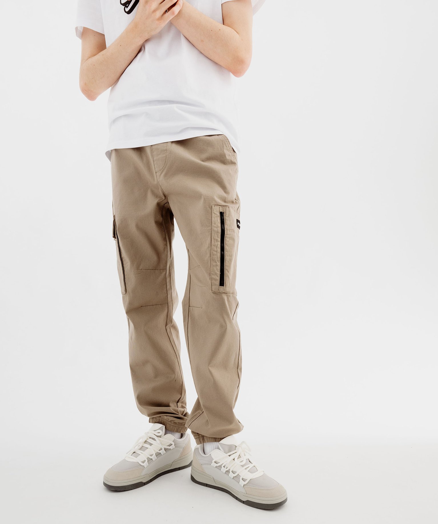 Pantalon cargo homme beige new arrivals