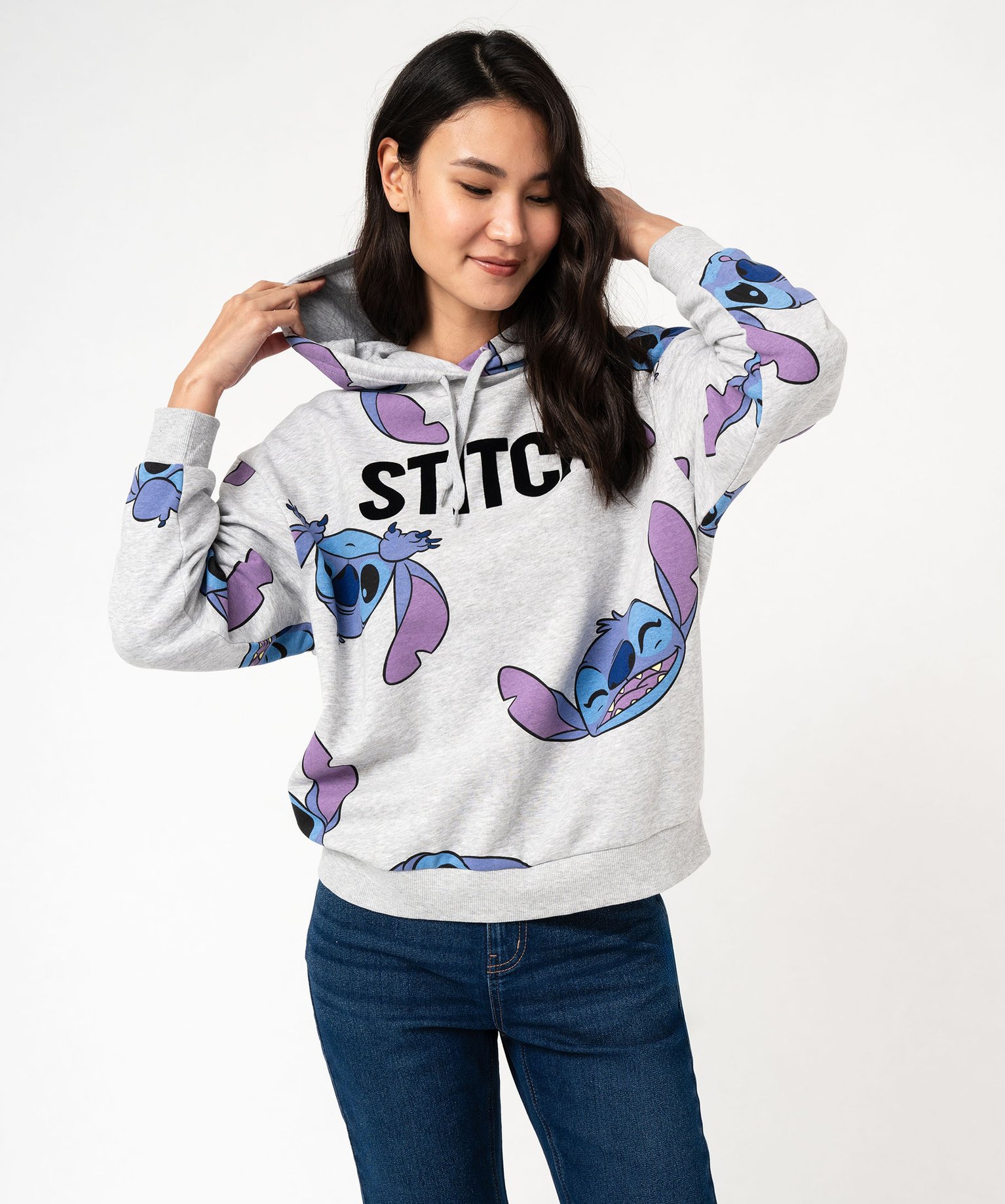 Sweat a capuche imprimé femme deals