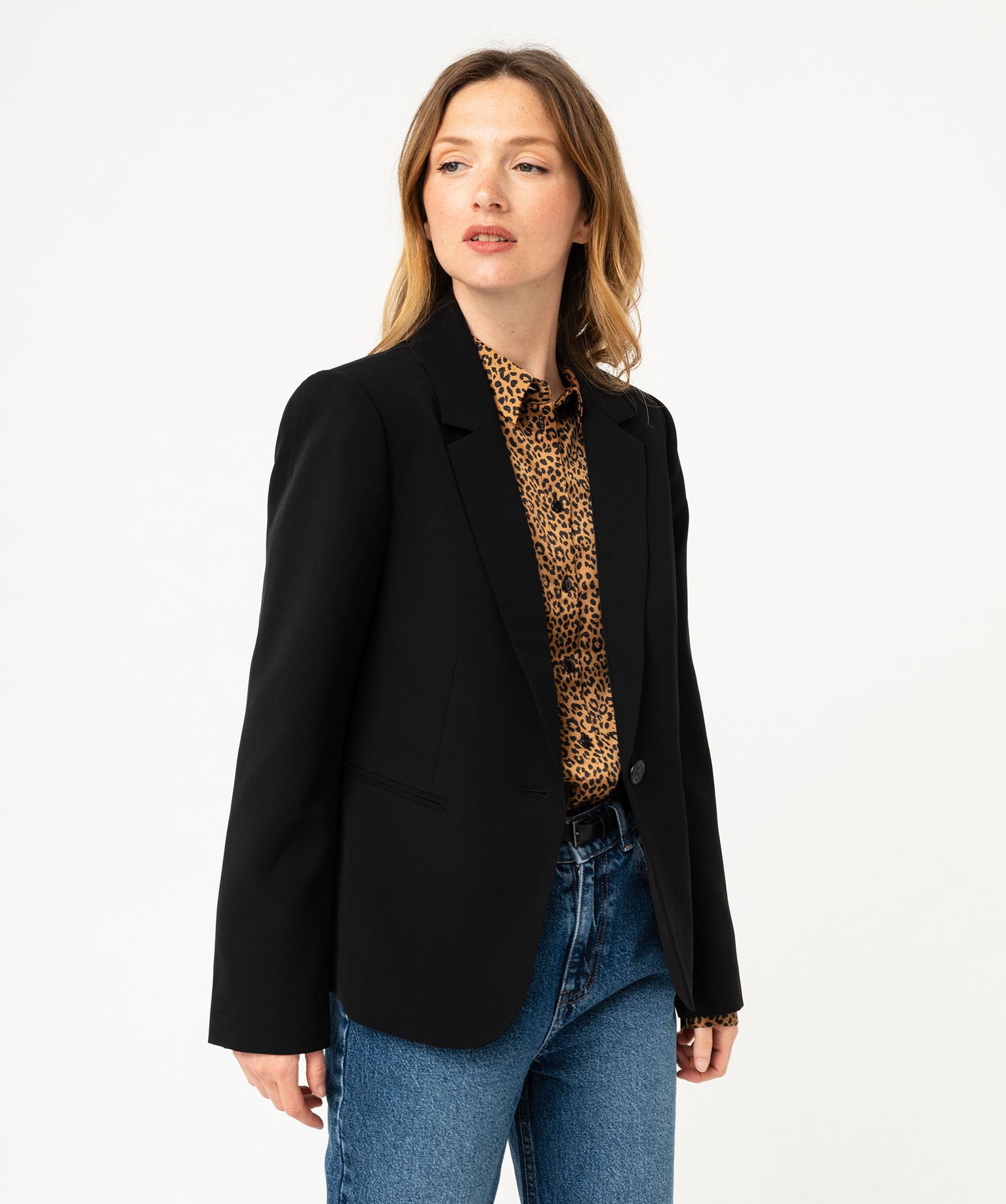 Veste tailleur femme noir best sale