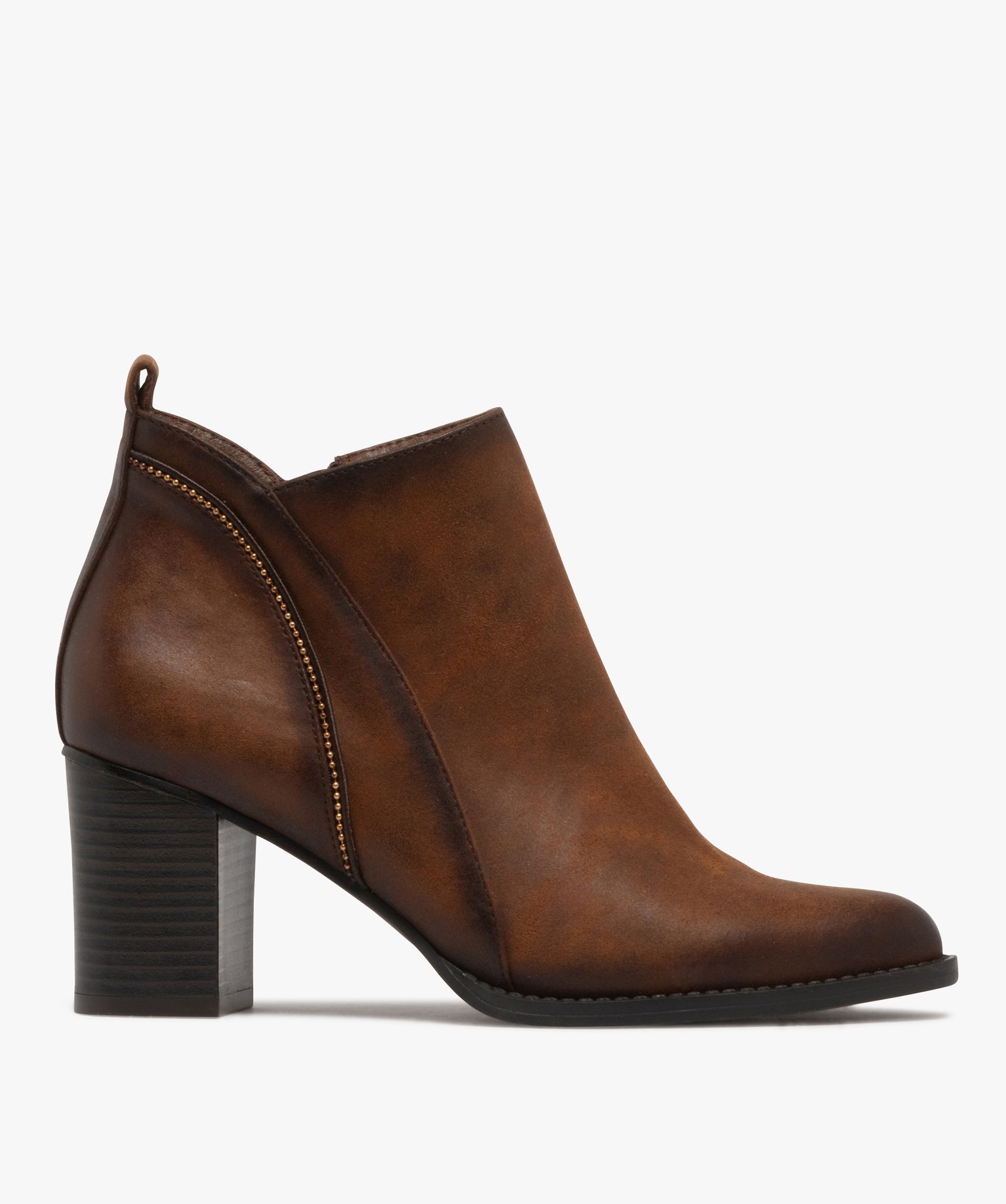 Bottines femme métallisées sales