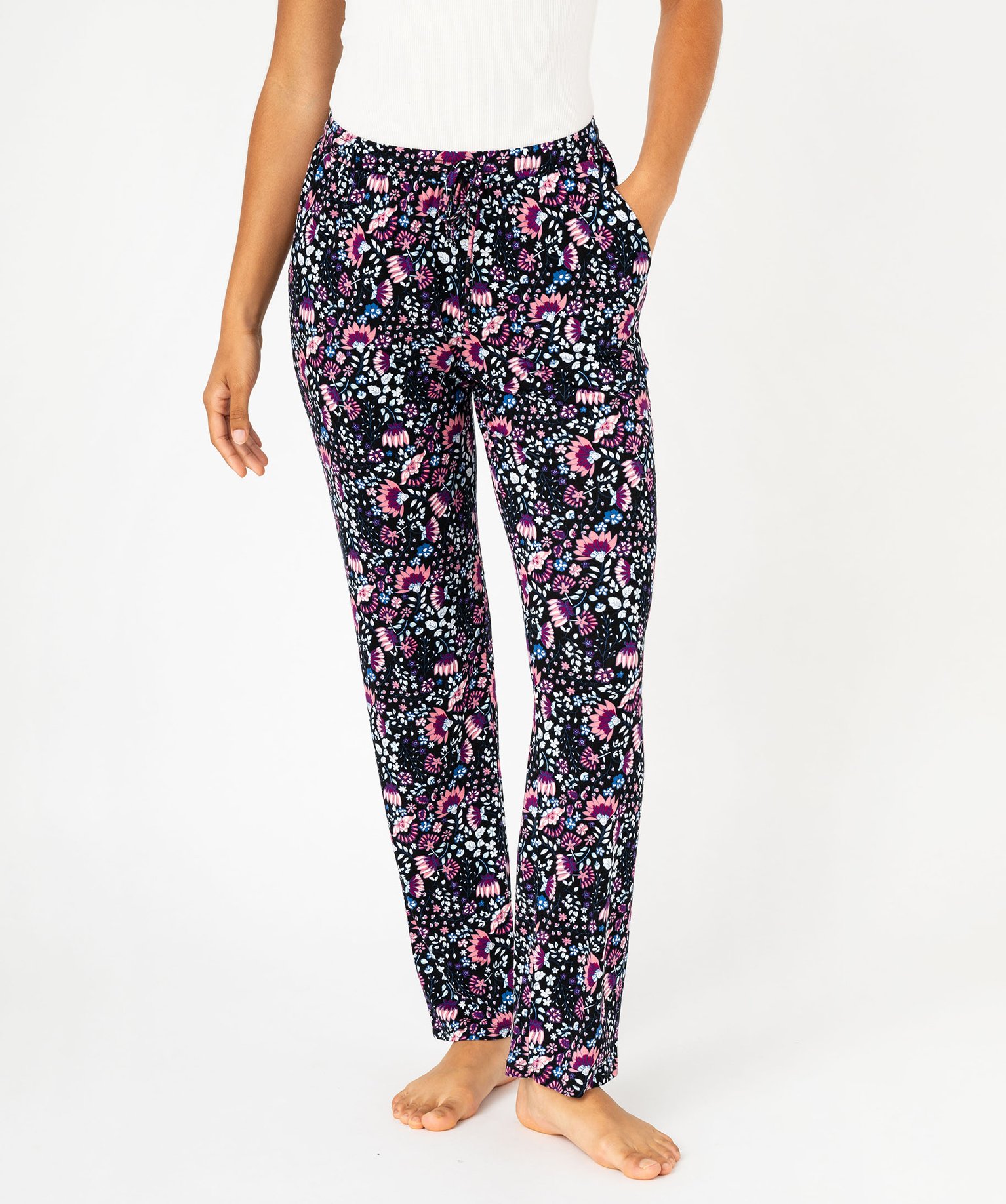 Pantalon fluide de nuit femme outlet