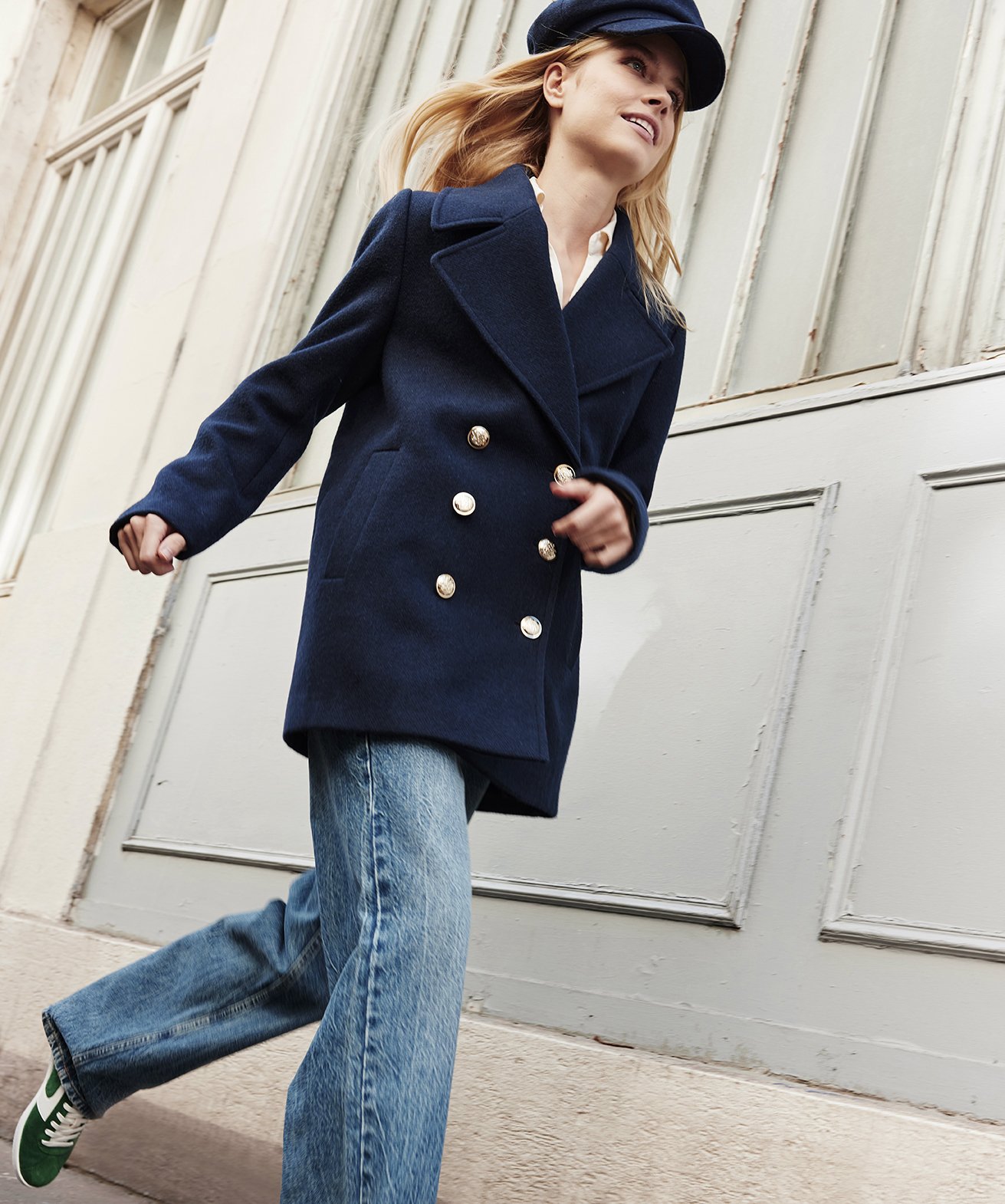 Manteau style caban femme clearance