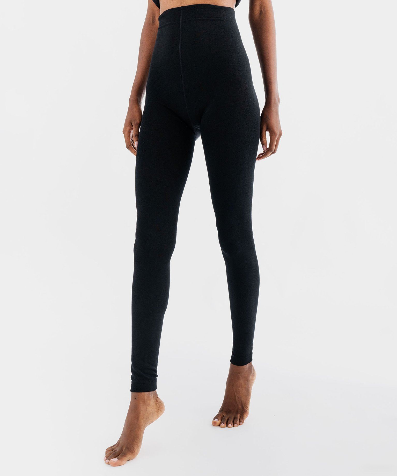 legging thermique avec interieur polaire femme noir standard