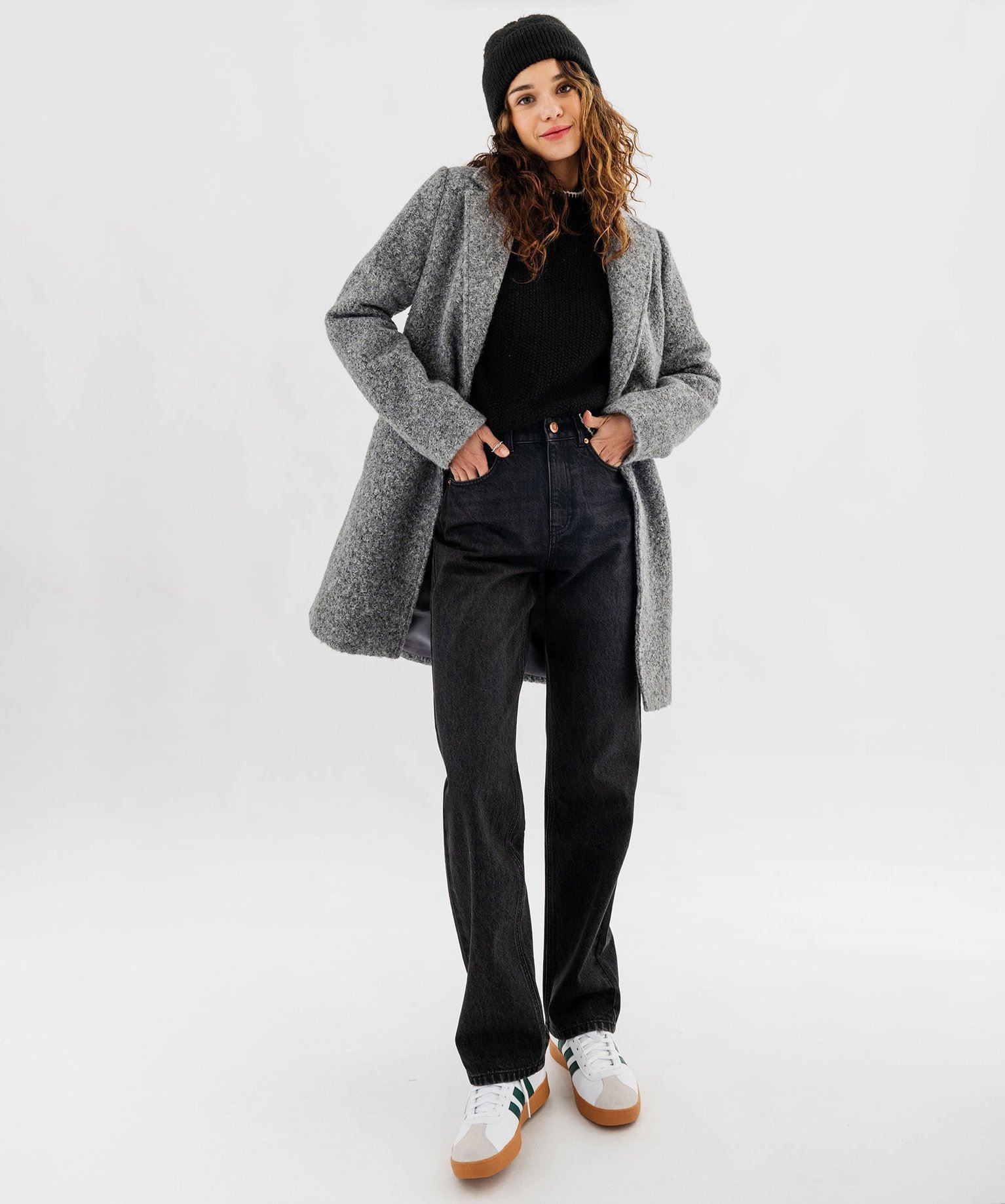 Pull Noir Femme Gemo Gemo Pull Court Large Femme Pull Court Coupe