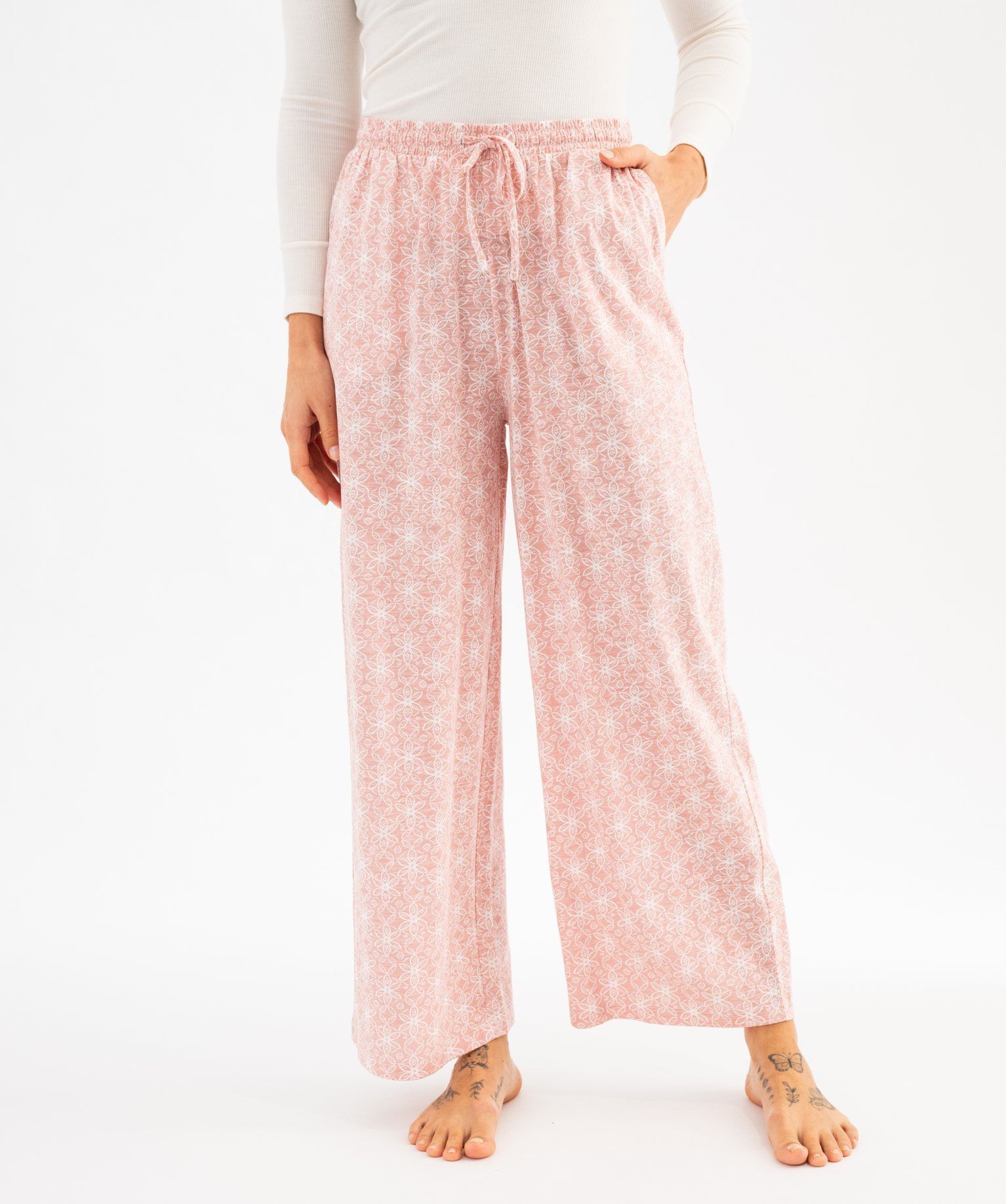 Pantalon Pyjama Femme Pyjama Ample Pantalon De Pyjama Ample En
