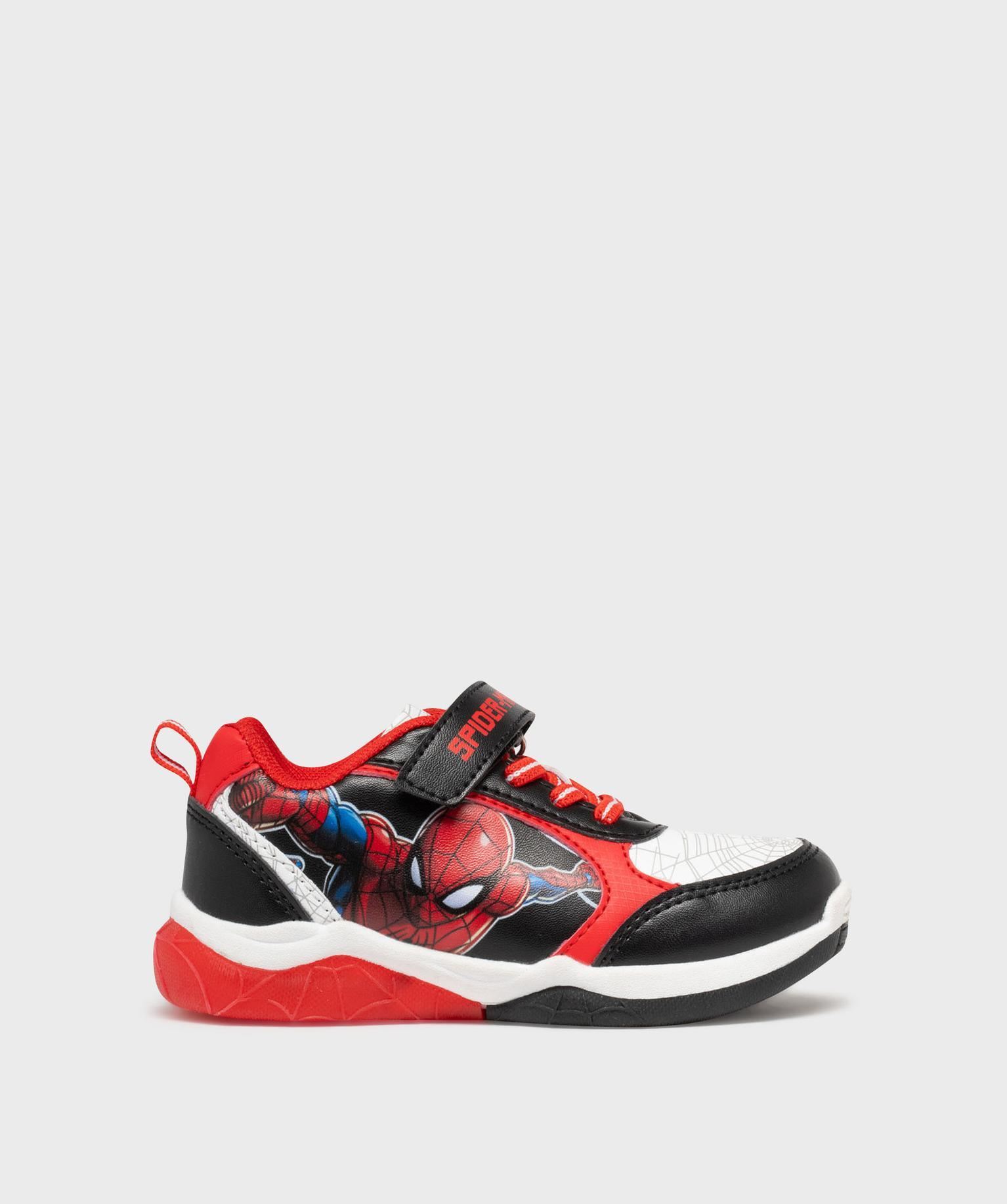 baskets spider-man a scratch garcon noir standard baskets