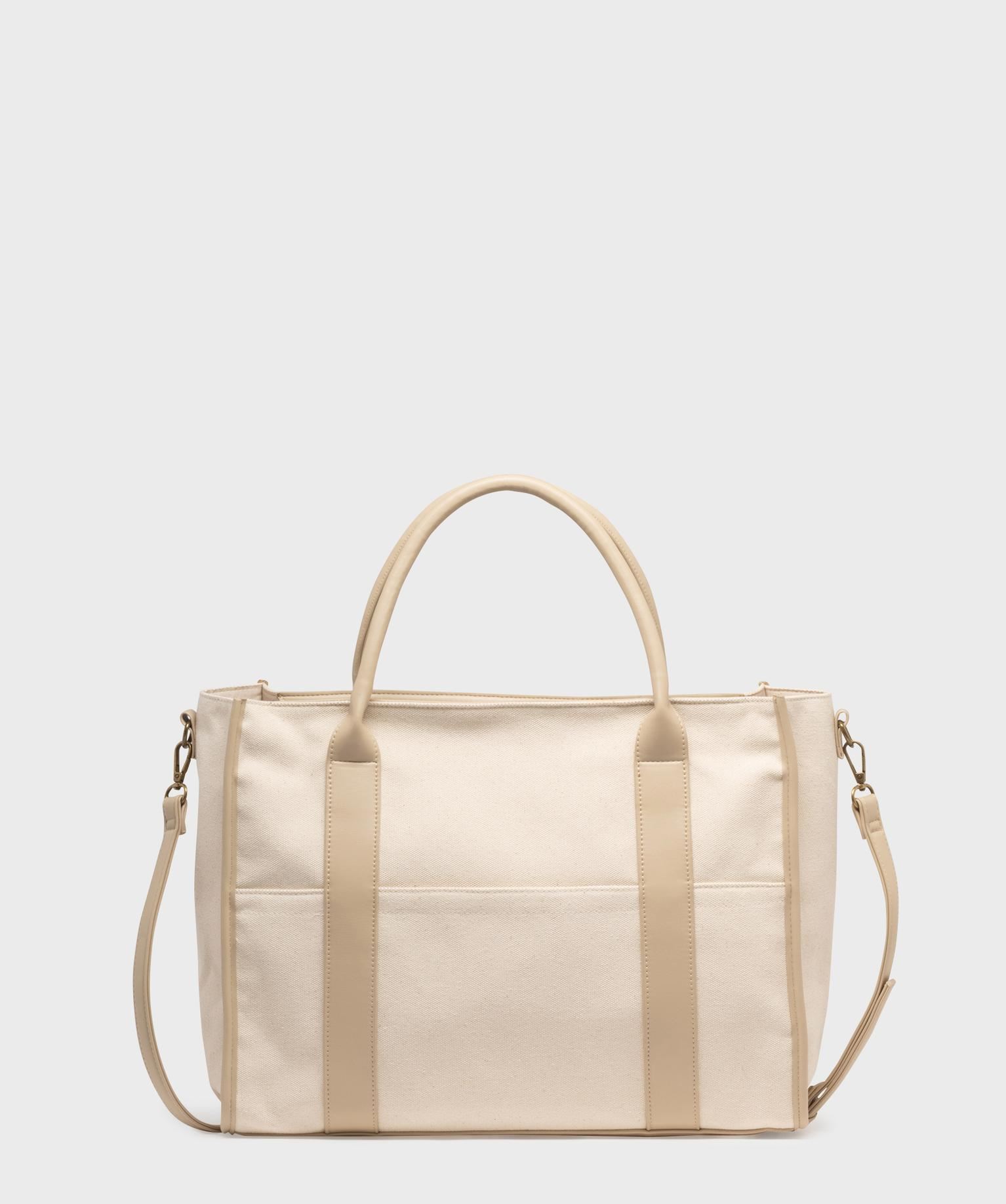 sac cabas en toile femme beige grands sacs femme femme GÉMO