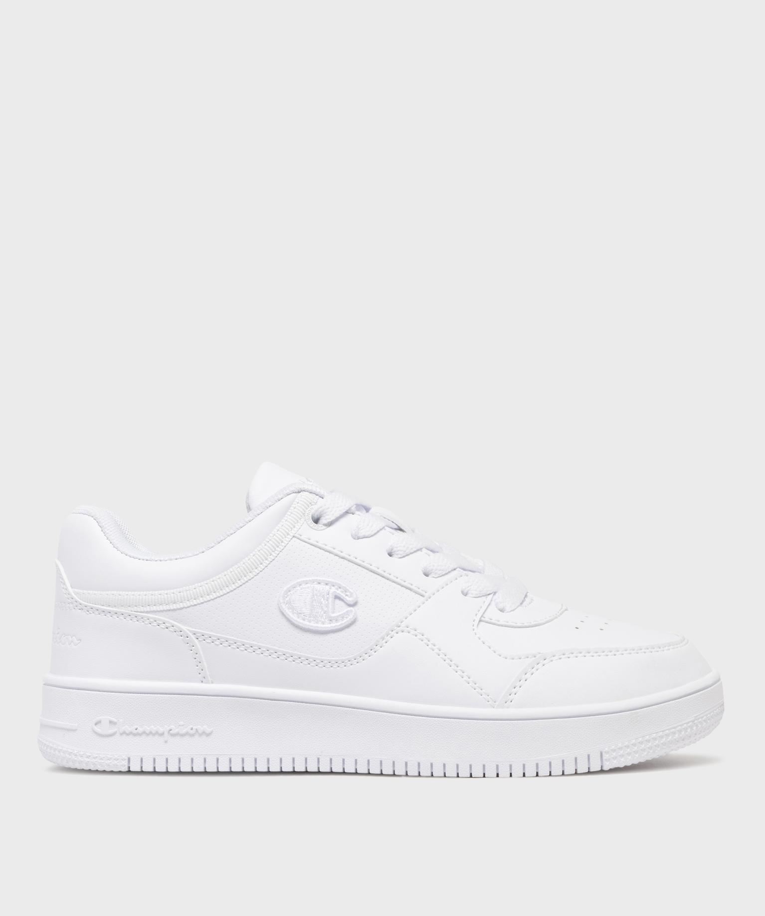 baskets rd18 low a lacets femme - champion blanc standard
