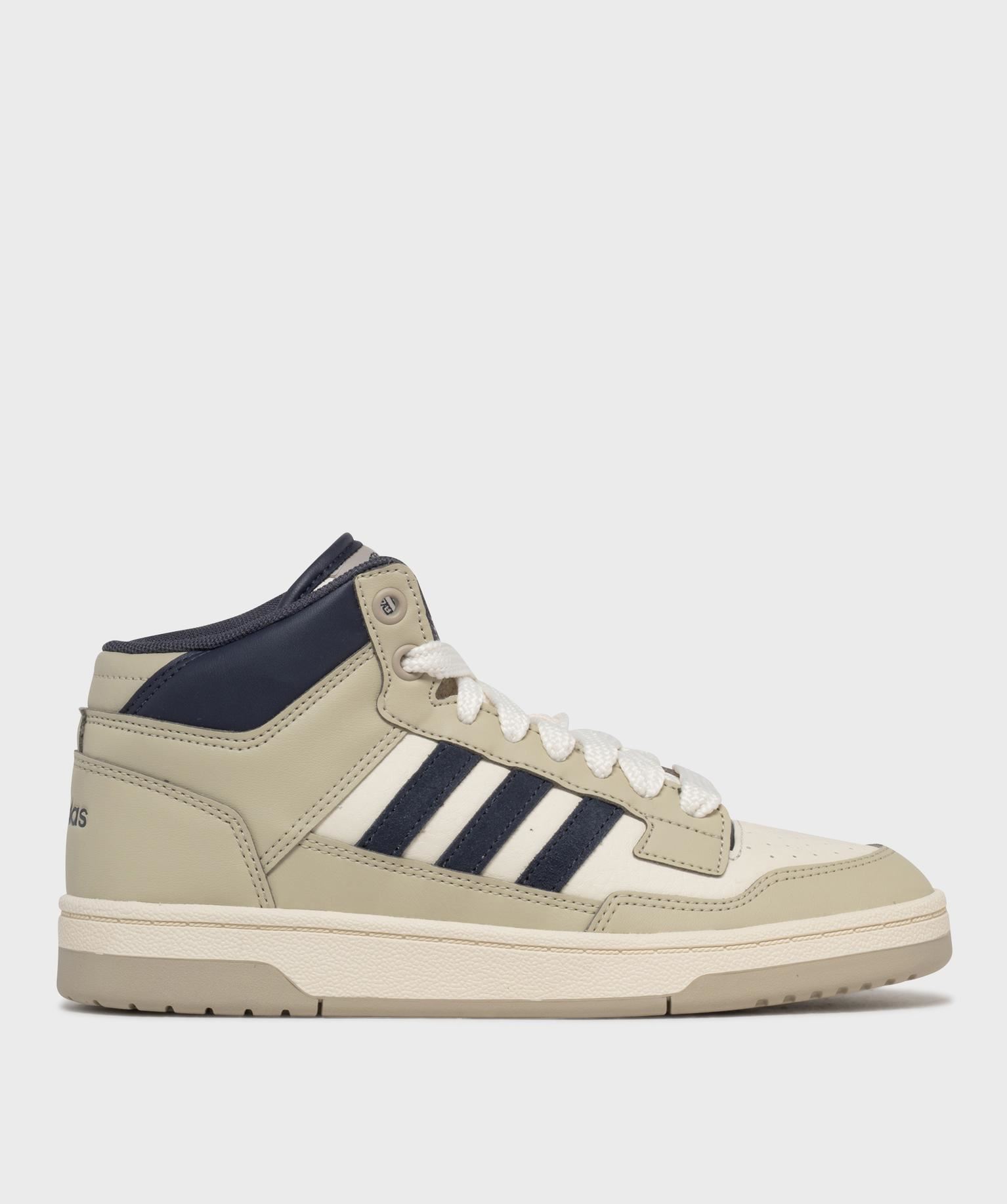 baskets rapid court mid garcon - adidas beige baskets