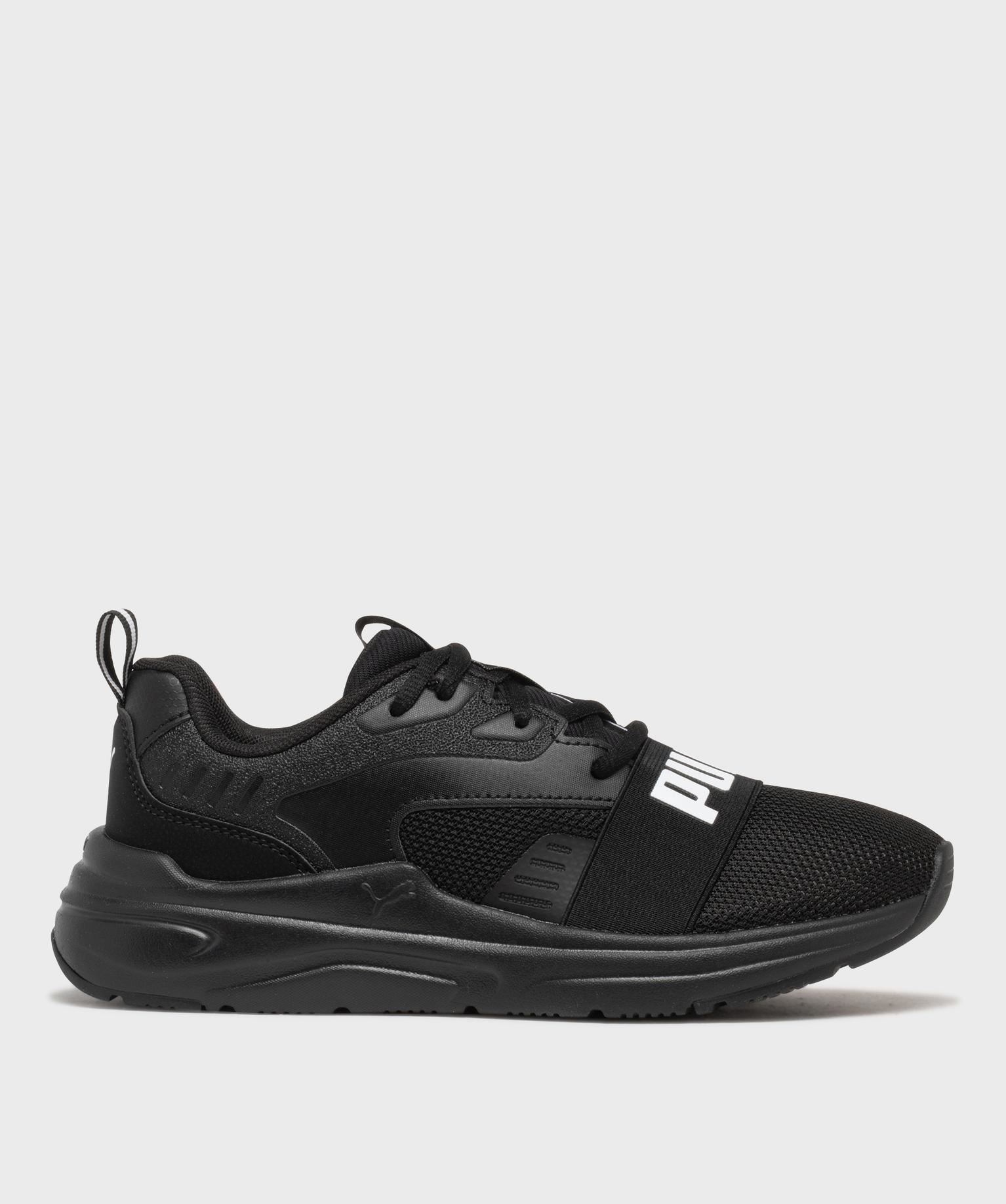 baskets basses softride wired 02 femme - puma noir standard baskets