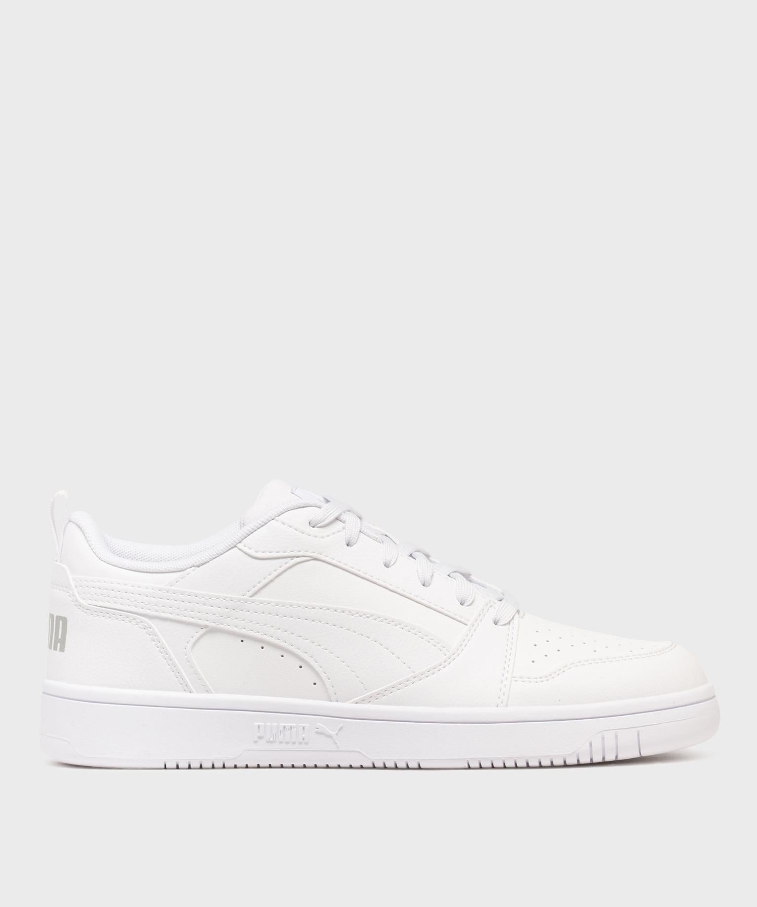 baskets rebound v6 low homme - puma blanc standard