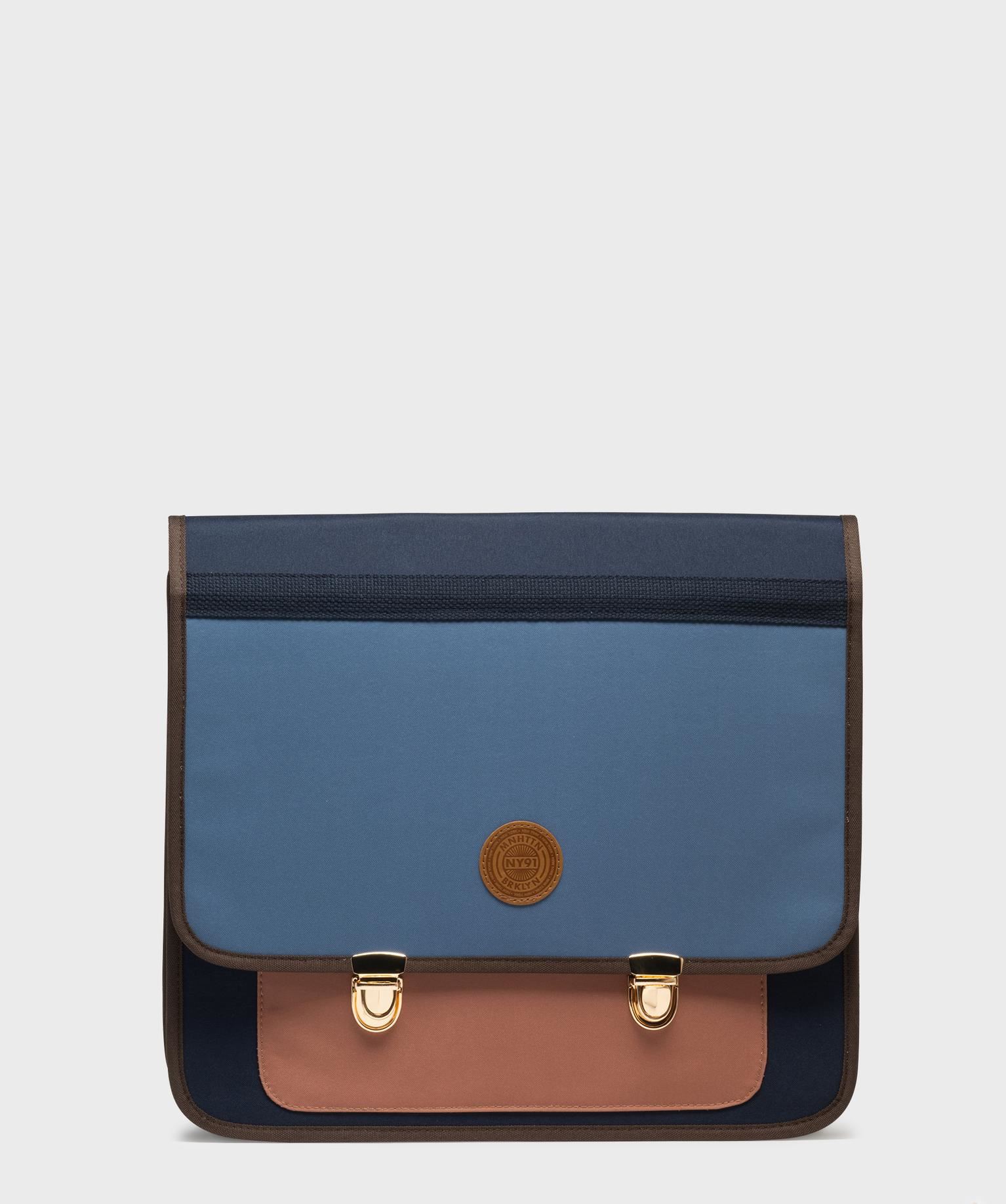cartable tricolore garcon bleu