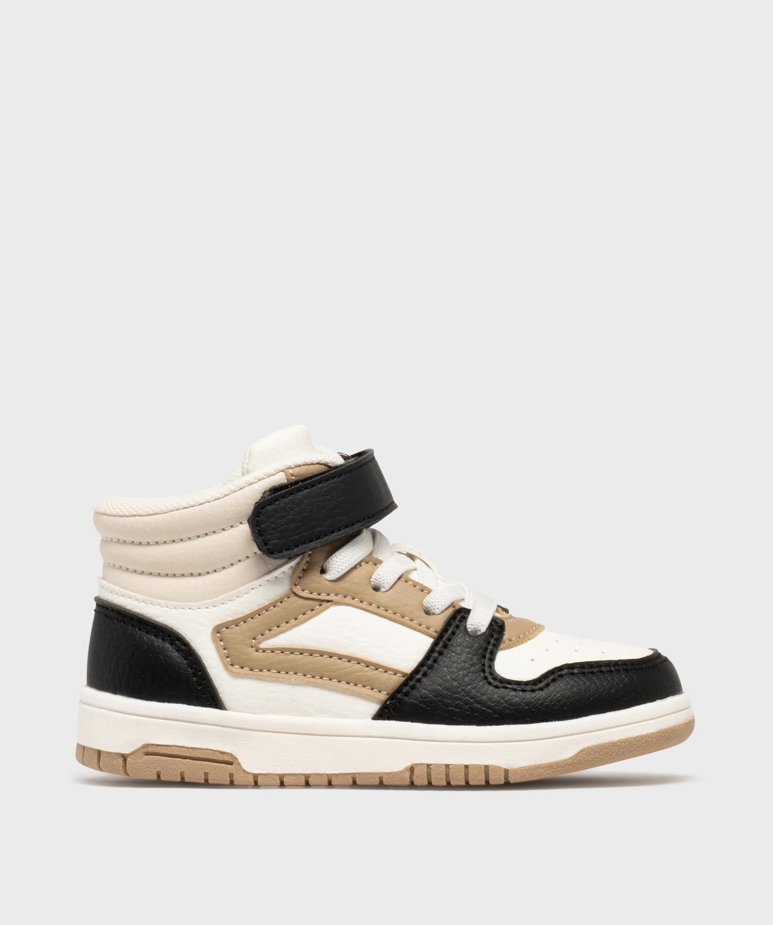 baskets montantes a scratch garcon 5 miles noir standard baskets