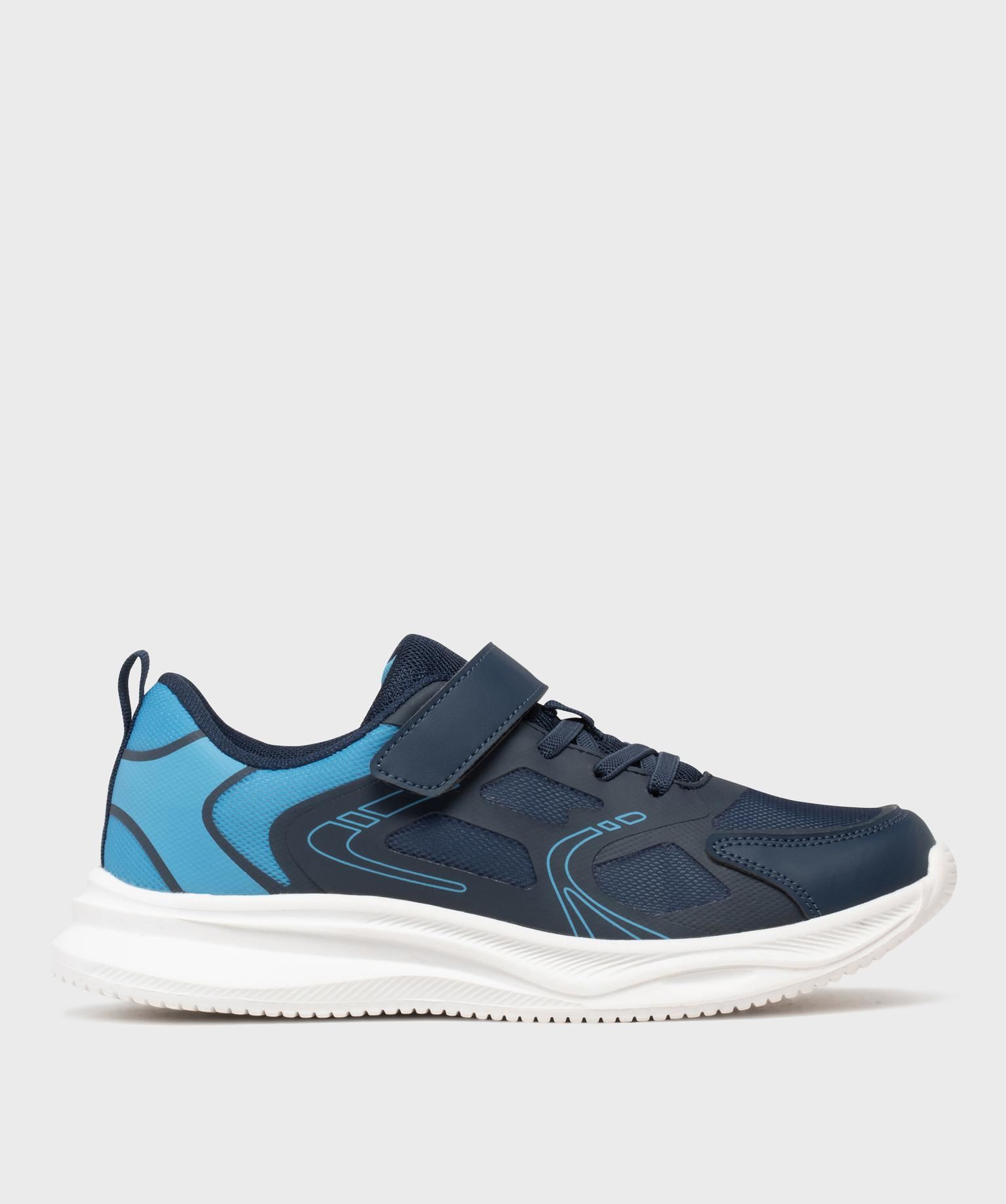 baskets de running en mesh legeres garcon bleu standard baskets