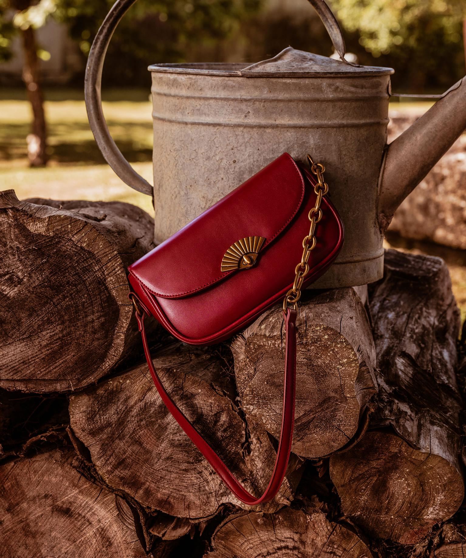 sac a rabat avec bandouliere porte epaule femme rouge sacs bandouliere
