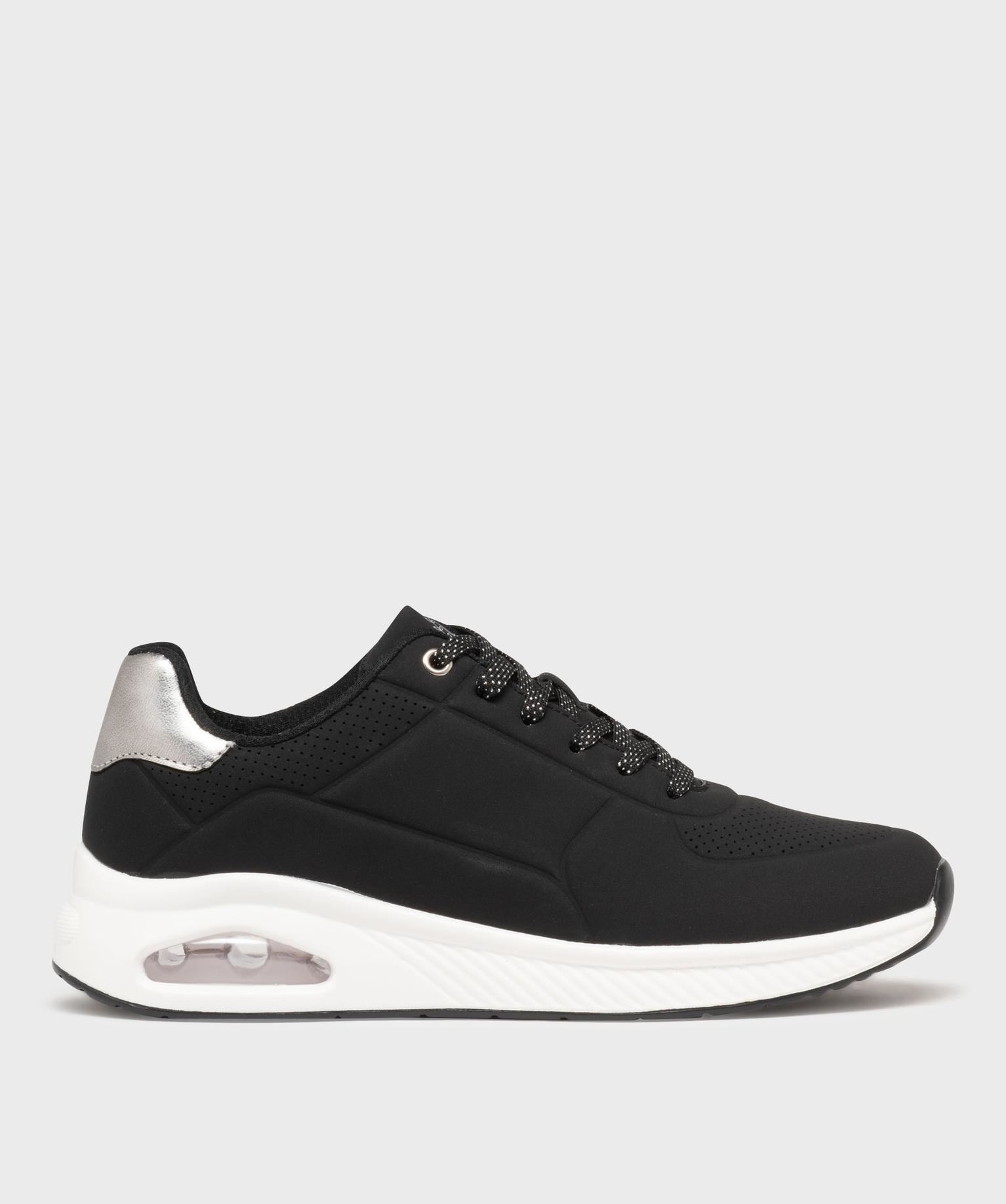 baskets de running avec semelle bulle d’air femme - 5 miles noir standard