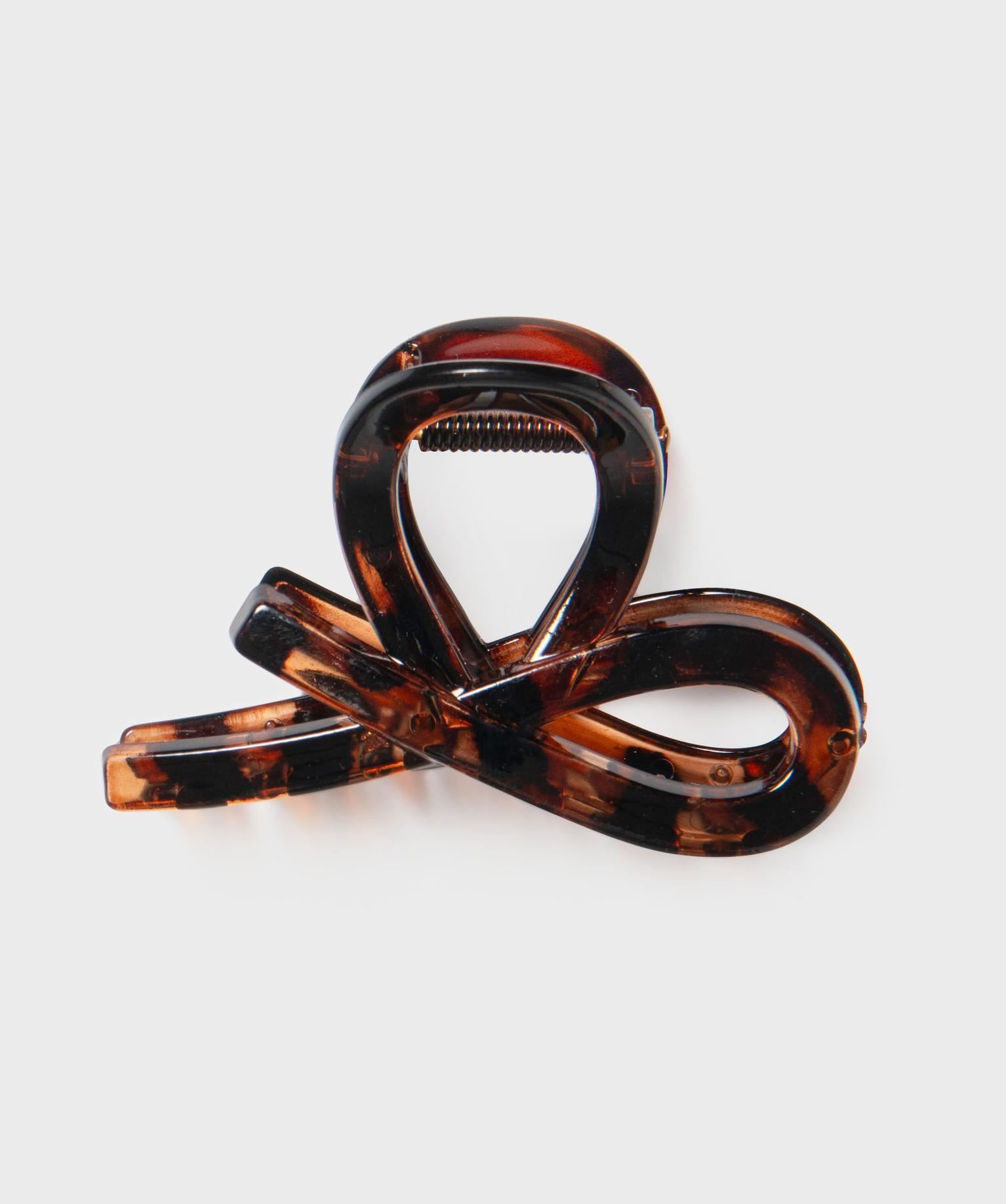 pince crabe pour les cheveux femme marron standard accessoires cheveux