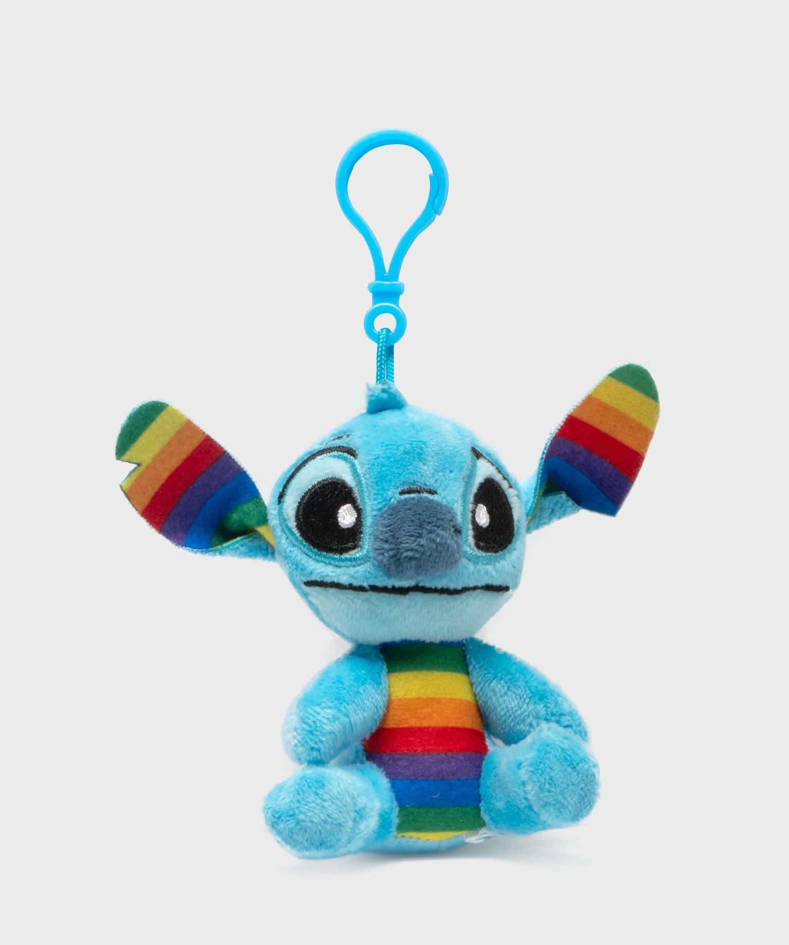 porte-cles peluche stitch - disney bleu standard