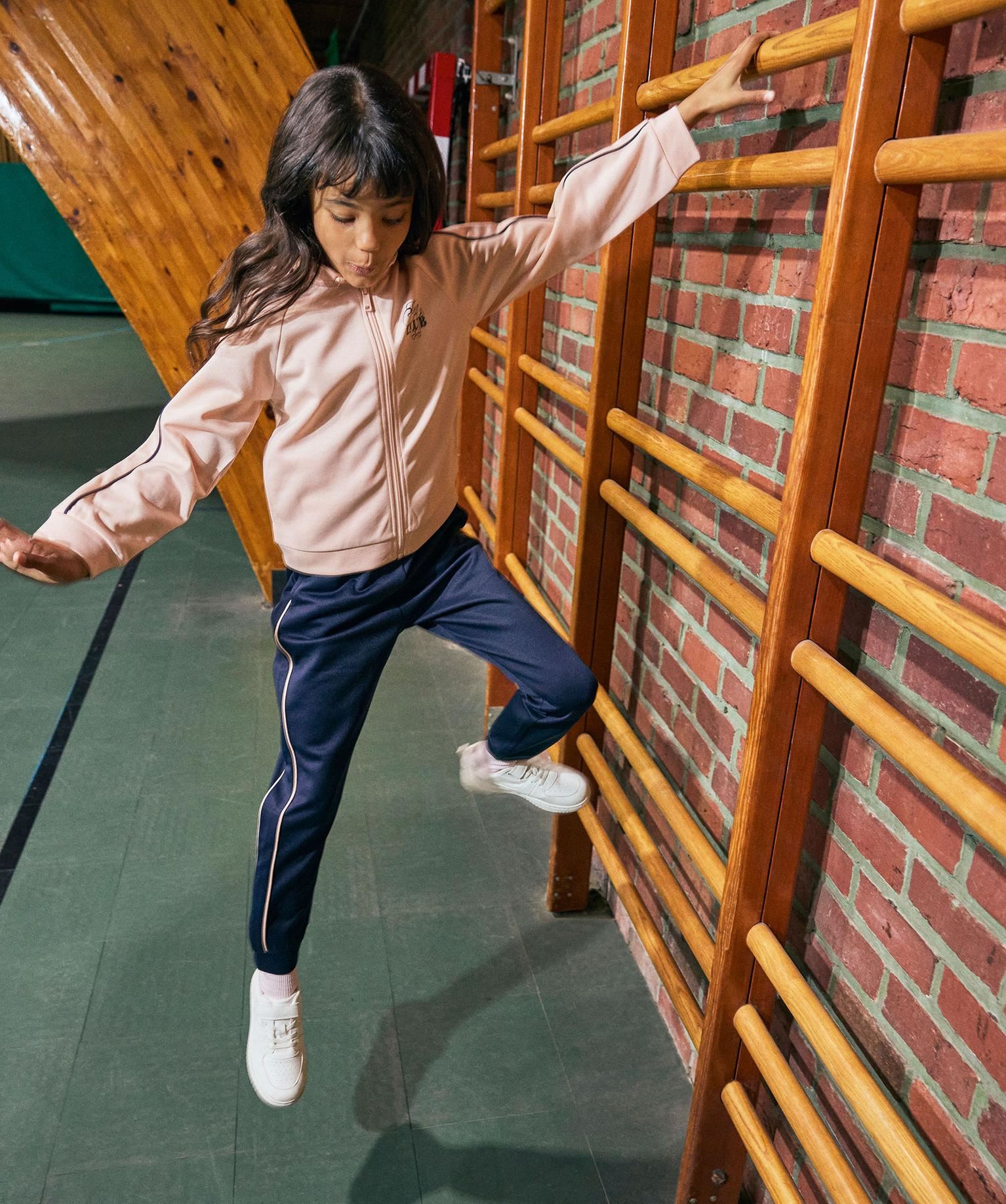 ensemble de jogging 2 pieces fille rose standard