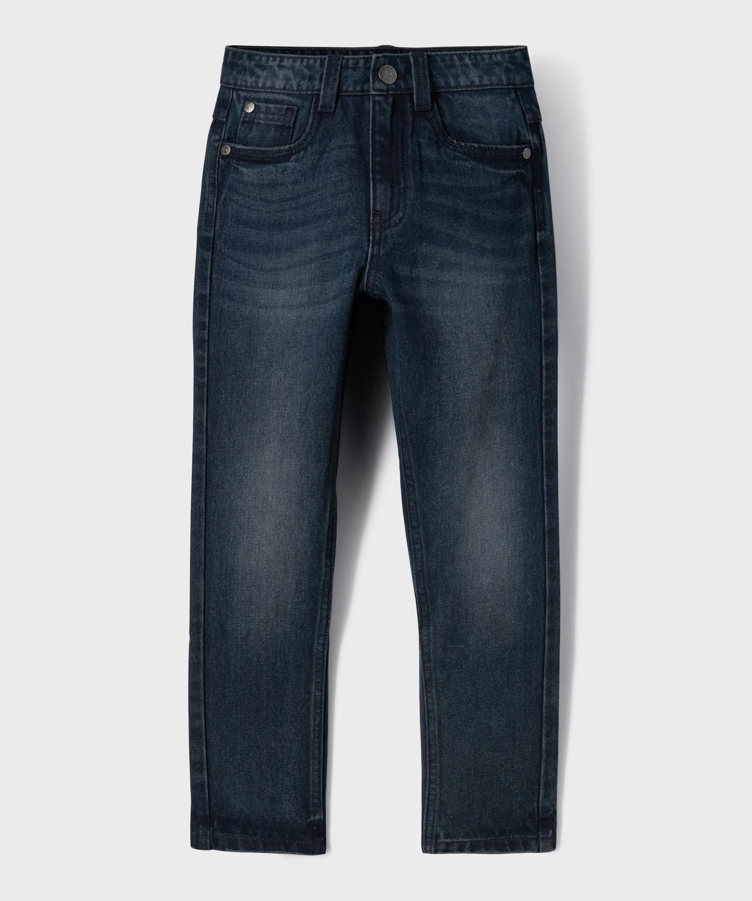 jean delave coupe relaxed a taille reglable garcon bleu jeans