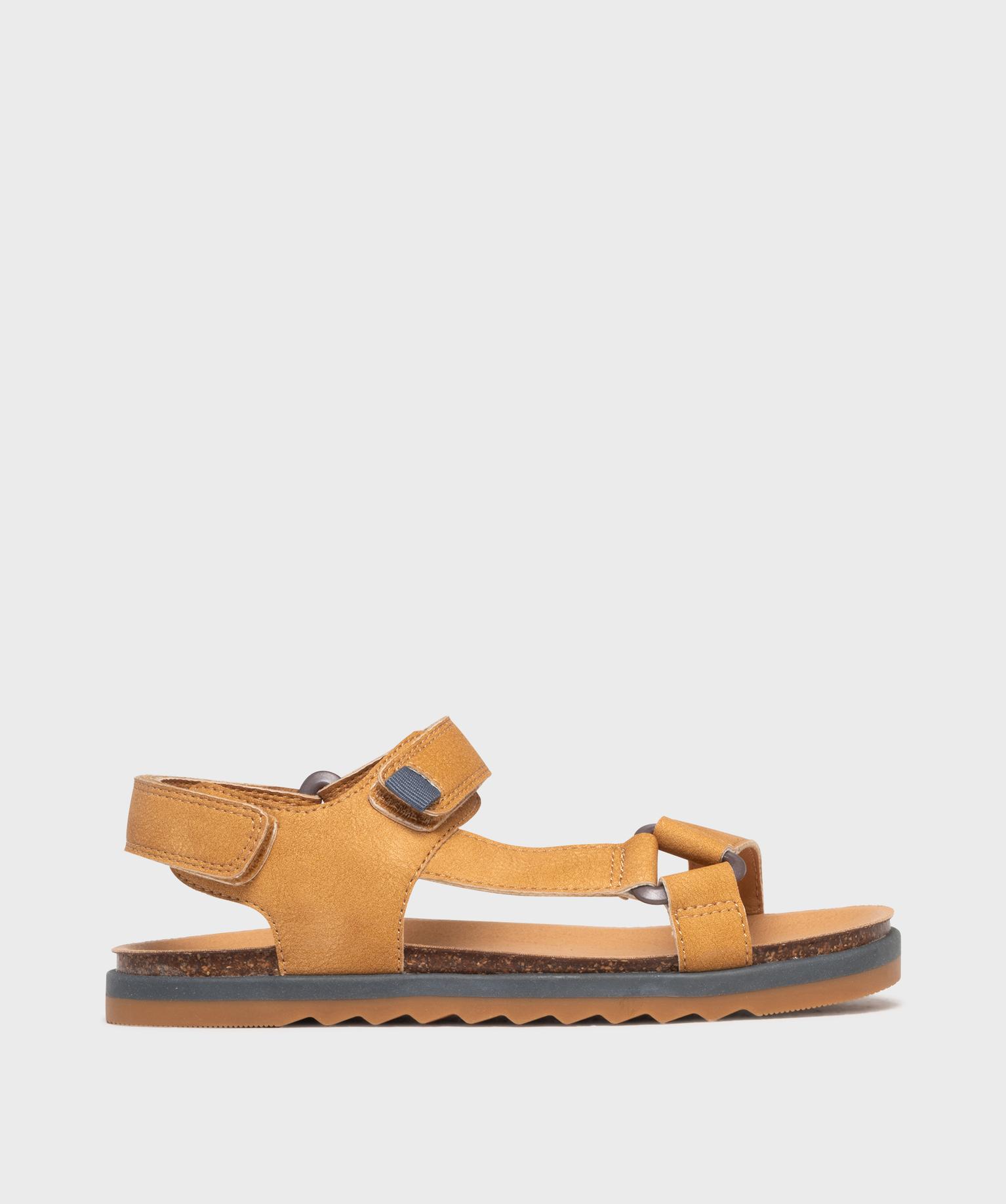 sandales a scratch unies garcon - 5 miles marron standard