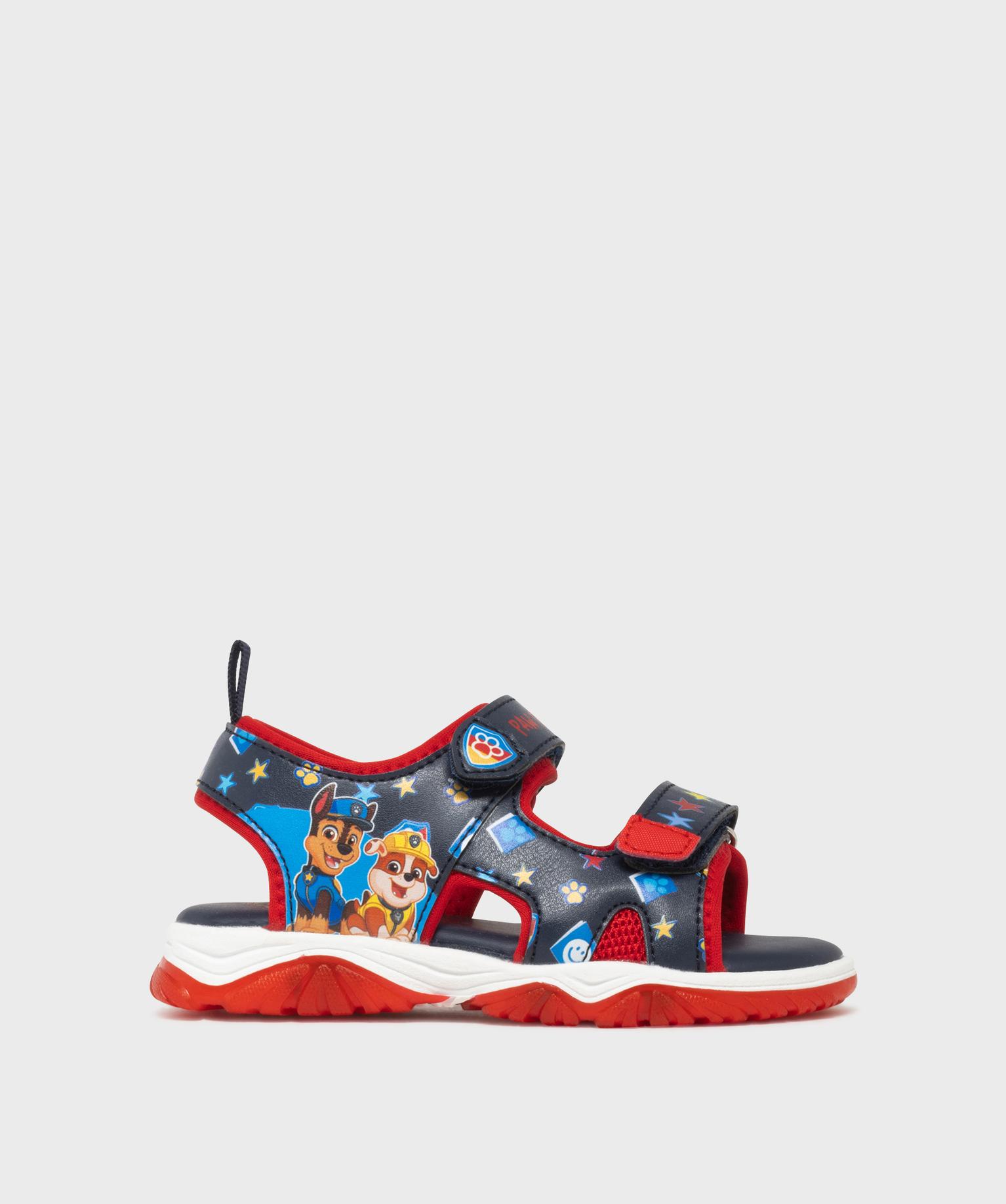 sandales a scratch look sportswear garcon - la pat’patrouille bleu