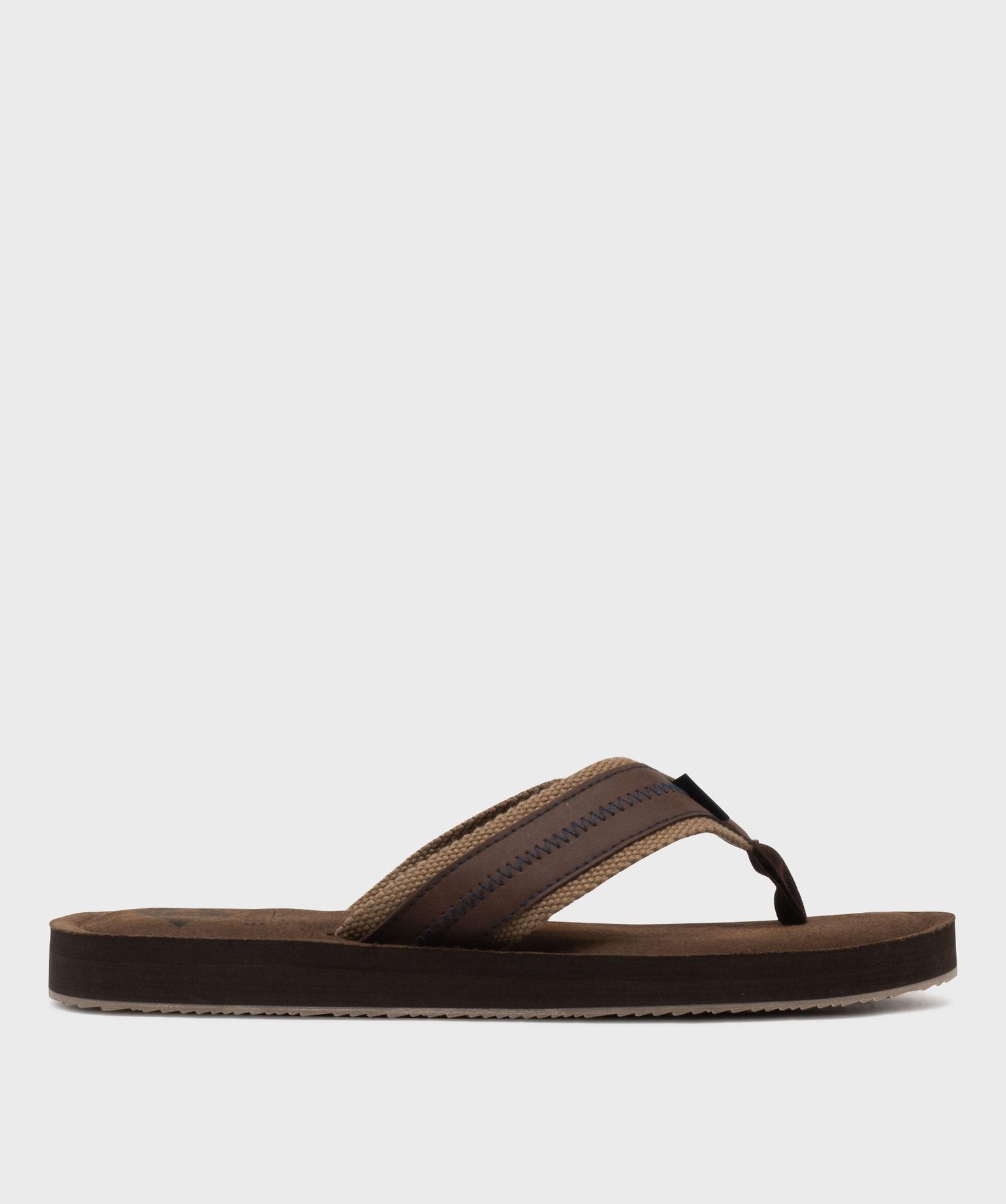 claquettes a entredoigt homme - lee cooper marron standard